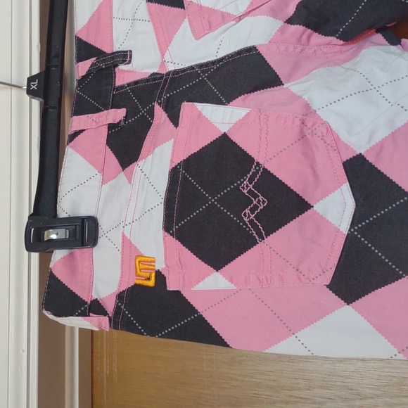 RARE!! Hello Kitty Argyle Golf Pants - Picture 6 of 9